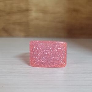 WATERMELON SPARKLE EAST-WEST RING